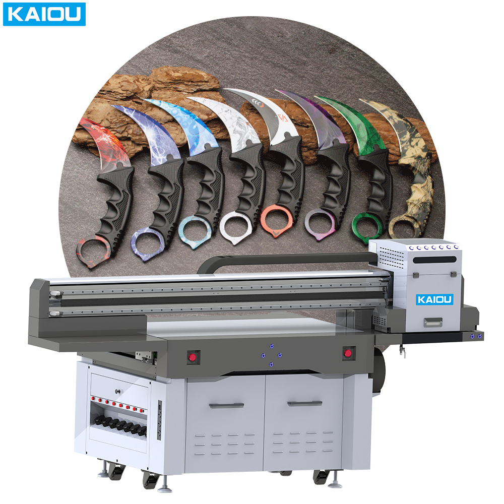 La impresora UV de posicionamiento visual KAIOU se puede colocar en cualquier lugar y escanear e imprimir con un solo clic