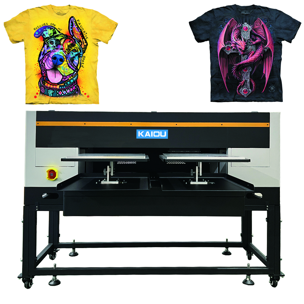 2023 kaiou nueva impresora DTG 4 * i3200 cabezal de impresión para algodón