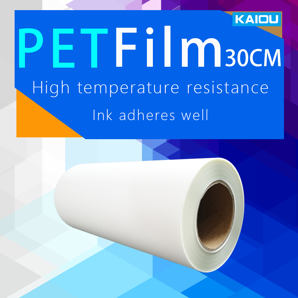 Impresora kaiou dtf, rollo de 30 cm, película PET