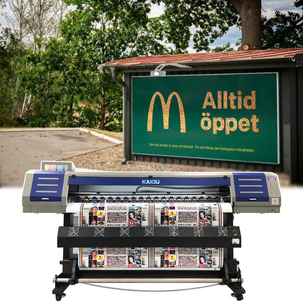 impresora eco solvente xp600 cabezal de impresión 1,6 m ancho de impresión