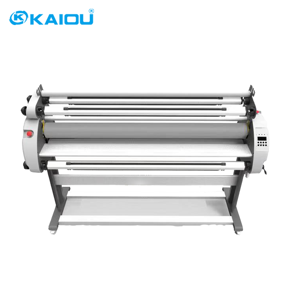 Máquina laminadora de película automática KAIOU 1,6 m película fría, película caliente, película de papel con respaldo, película de papel sin respaldo