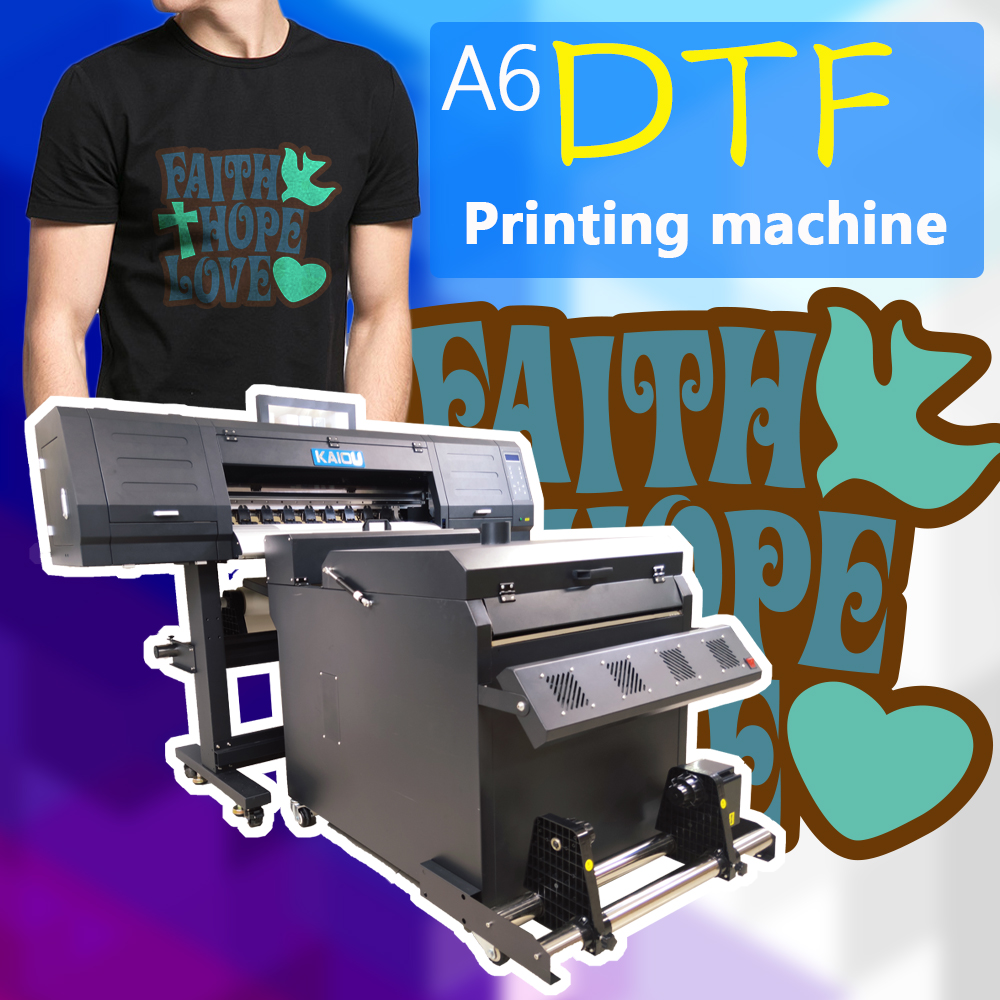 Impresora DTF de gran formato más rápida de camisas KAIOU