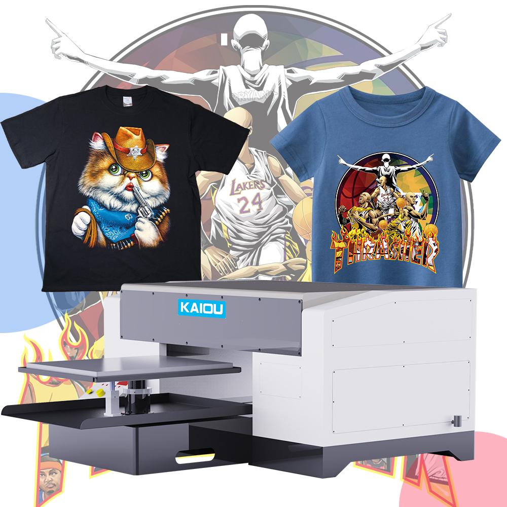 Máquina de impresión de camisetas dtg Impresora DTG de gran formato rápida de plataforma única